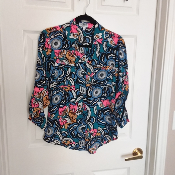 Express Ladies Long-sleeved Blouse - Picture 7 of 7